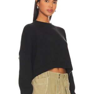 Free People Easy Street Crop Pullover